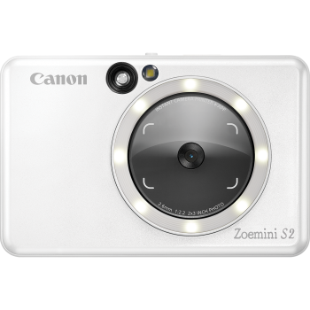 Appareil photo couleur instantané Canon Zoemini S2 - Blanc perle