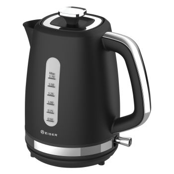 Bouilloire EIGER Romana Kettle - Noir - 360° Sans fil - 1.7L - 2150W